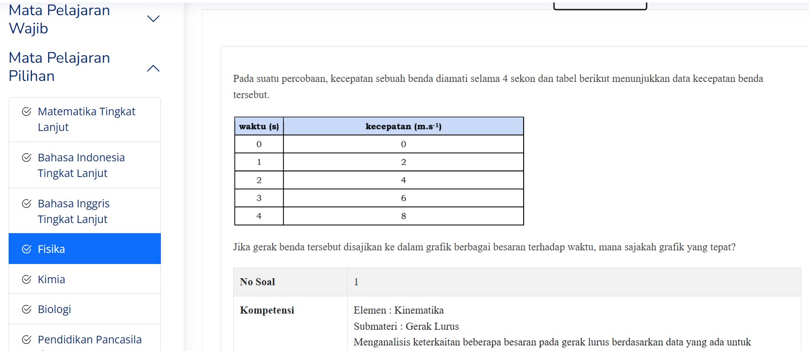 Ini Link Resmi Latihan Soal TKA Jenjang SMA dan SMK, Yuk Coba!