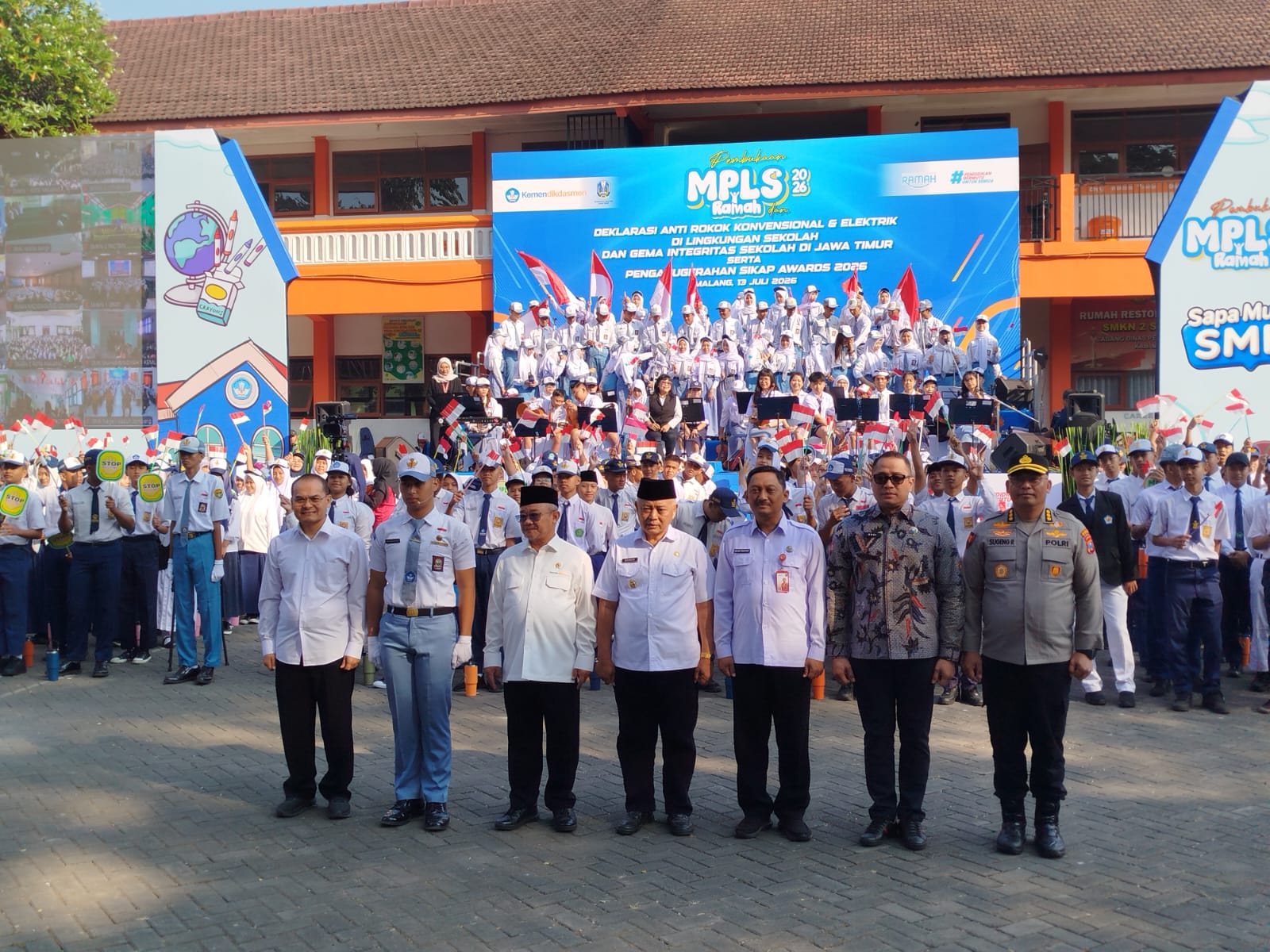 Buka MPLS Ramah 2026, Mendikdasmen Targetkan Sekolah Jadi Rumah Kedua Siswa