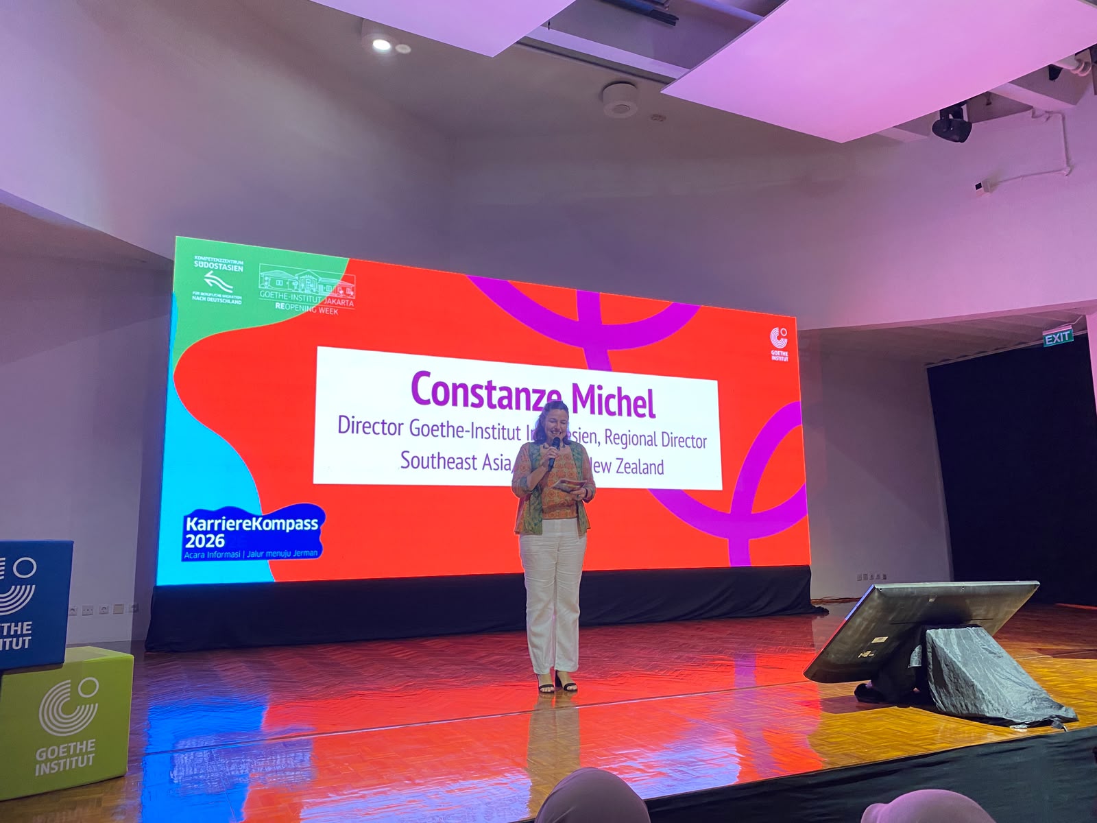 Director Goethe-Institut Indonesien, Constanze Michel 2