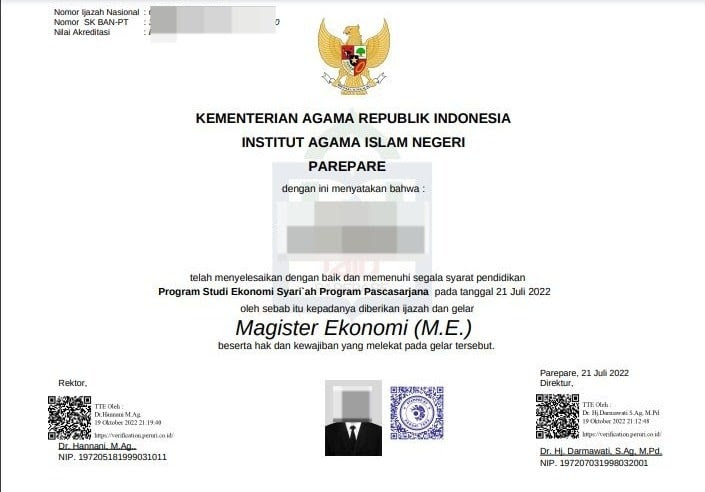 Ilustrasi ijazah digital_ DOK Sevima