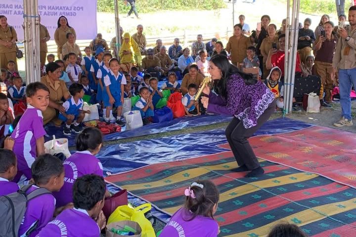 Layanan psikososial murid terdampak gempa NTT 2 - DOK Kemendikdasmen