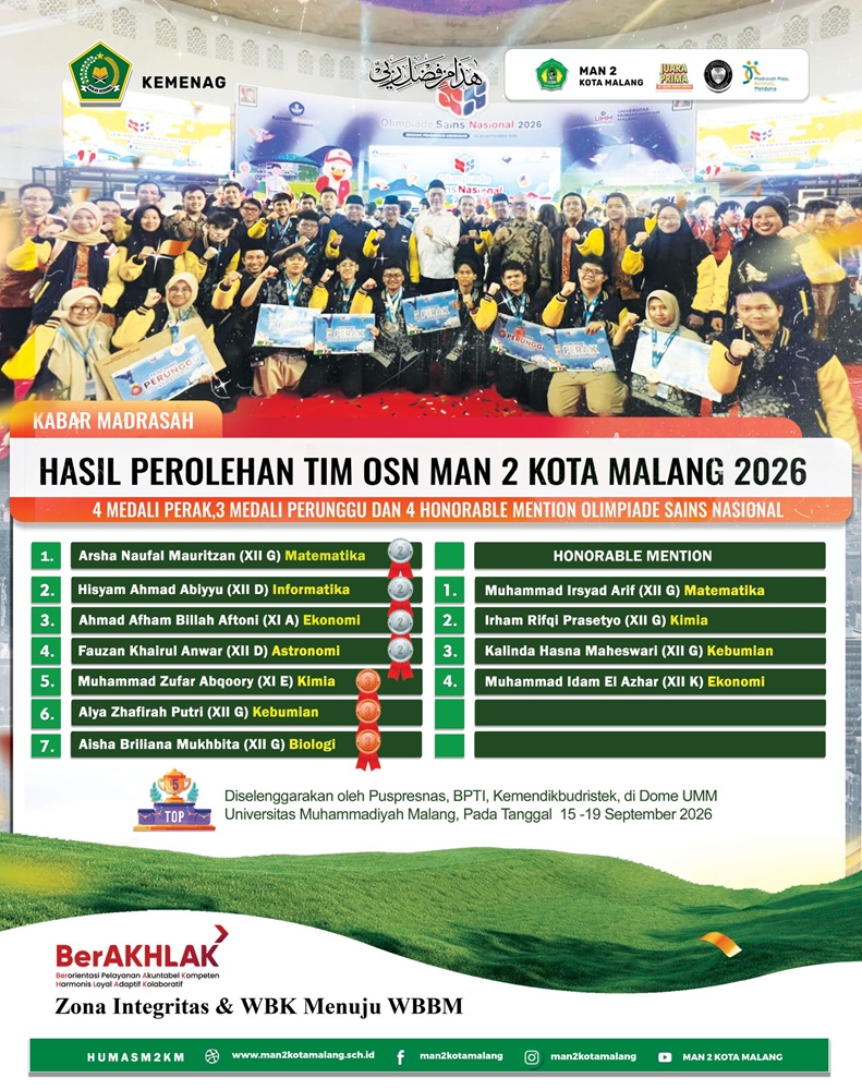 MAN 2 Kota Malang OSN 2026 - Kemenag