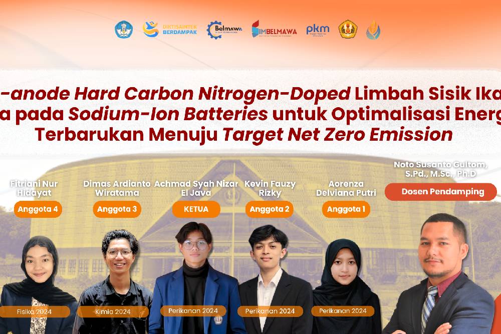 Mahasiswa Unpad sisik ikan - DOK Unpad