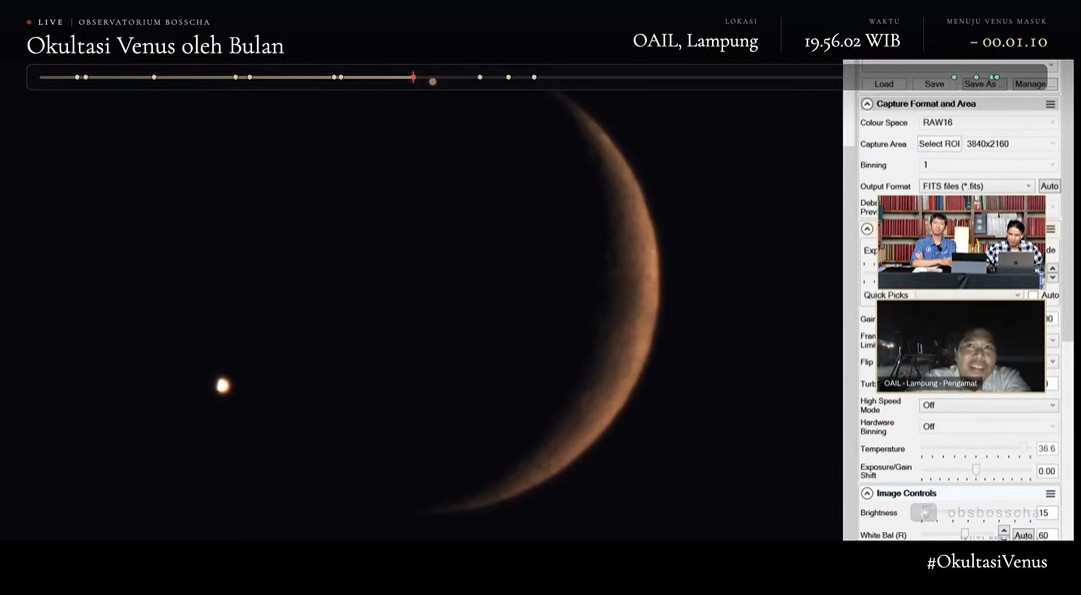 Okultasi Venus 2 - DOK ITB