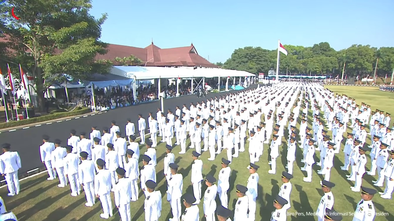 Prabowo Lantik 1.204 Pramong Praja Muda IPDN Angkatan 33: Rakyat Menuntut Aparatur Jujur, Bersih dan Anti-korupsi!