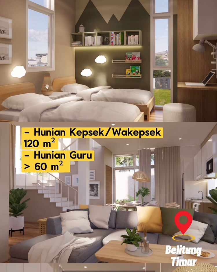 Intip, Ini Rumah Mewah untuk Guru Sekolah Garuda