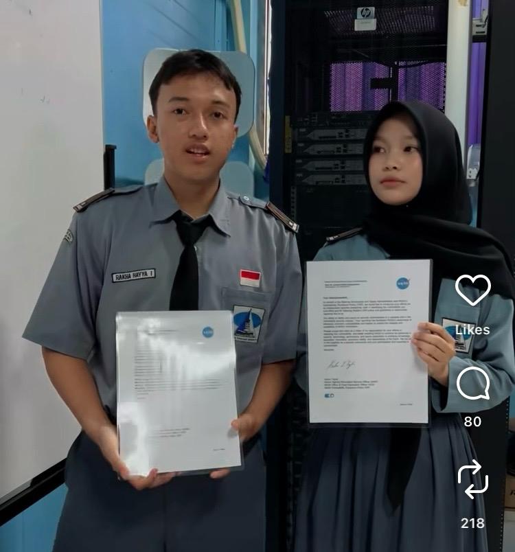 Dua Siswa SMK Taruna Bhakti Depok Temukan Celah Keamanan Situs NASA, Raih Penghargaan Internasional