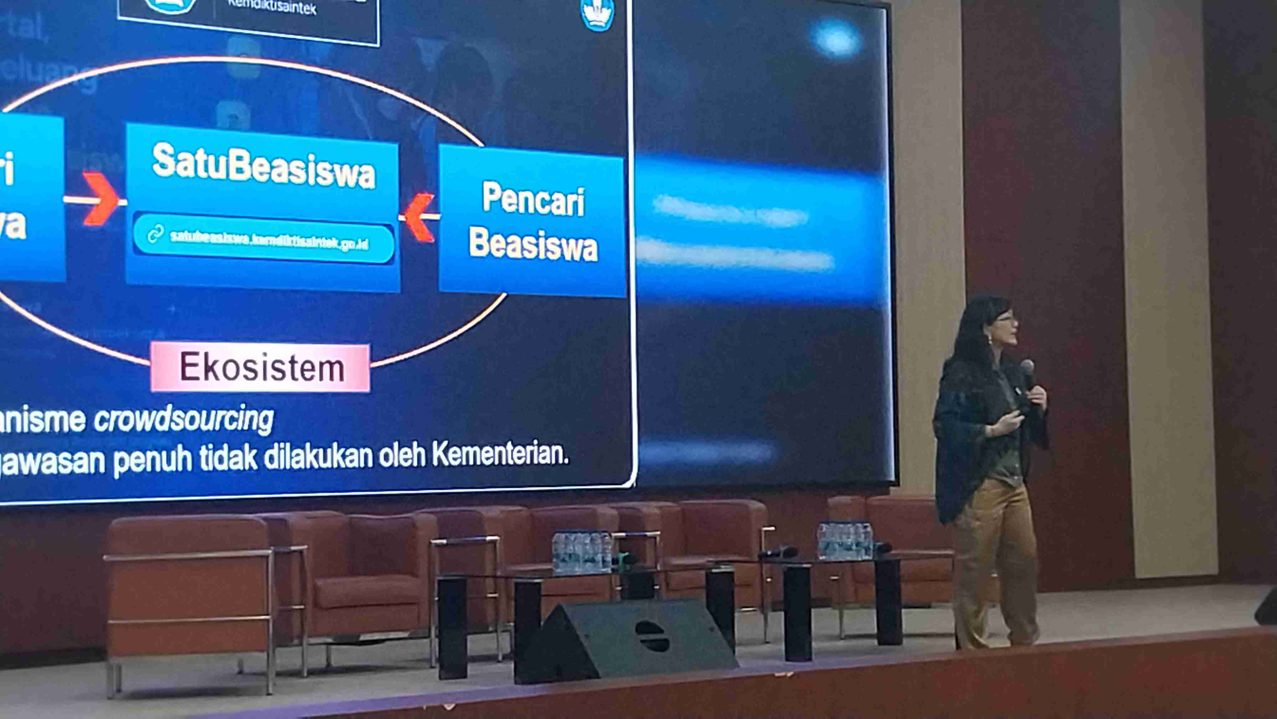 Wamendiktisaintek, Stella Christie, dalam Kegiatan Global Scholarship Summit 2026