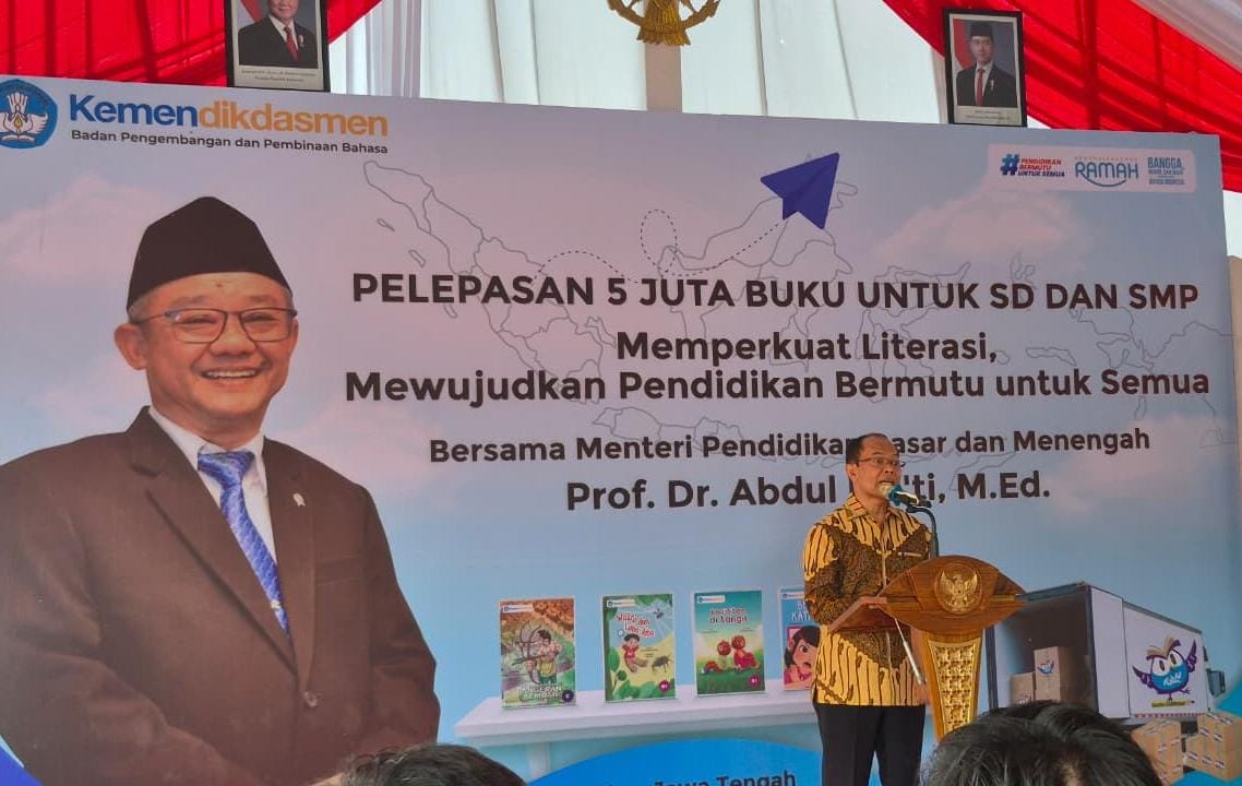 Ini 5 Provinsi Penerima Buku Bermutu Kemendikdasmen Terbanyak, Hari Ini Disalurkan