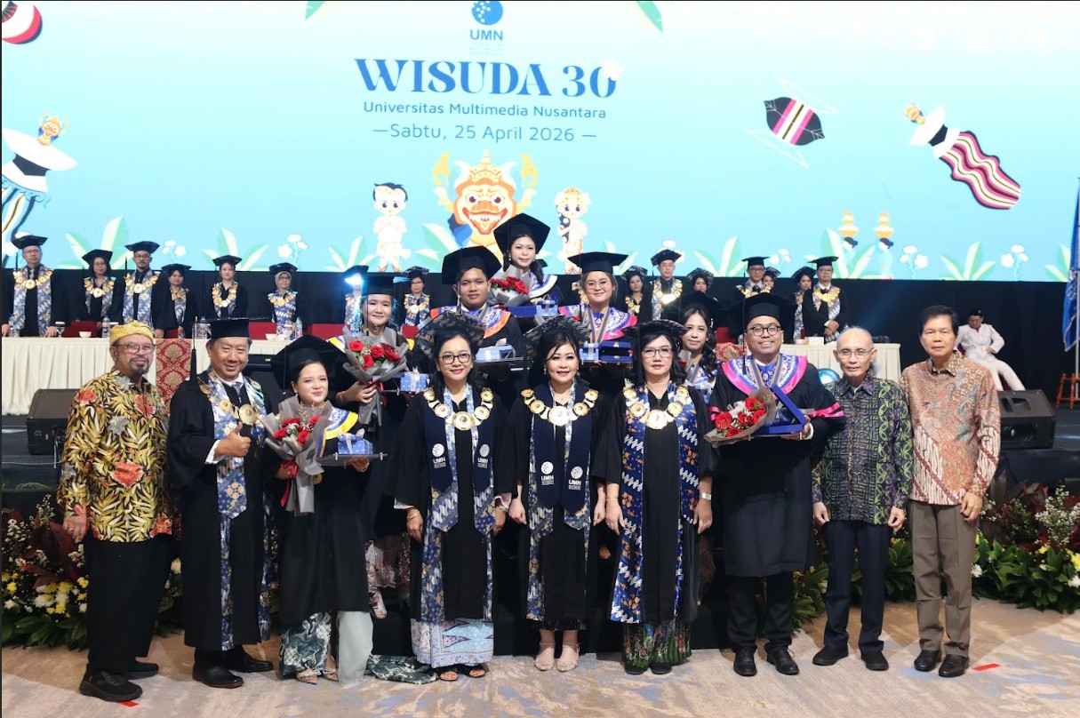 Wisuda ke-30 UMN Bekali Anak Muda Human Skills Biar Gak Tergantikan AI