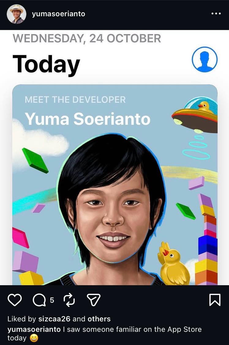 Kenalan Sama Yuma, Anak Indonesia yang Jadi Developer Apple pada Usia 10 Tahun