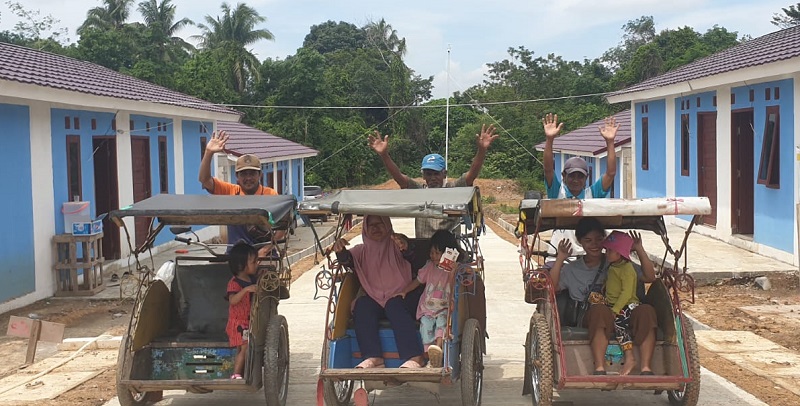 Tukang Becak hingga Pemulung di Prabumulih Dapat Rumah Gratis