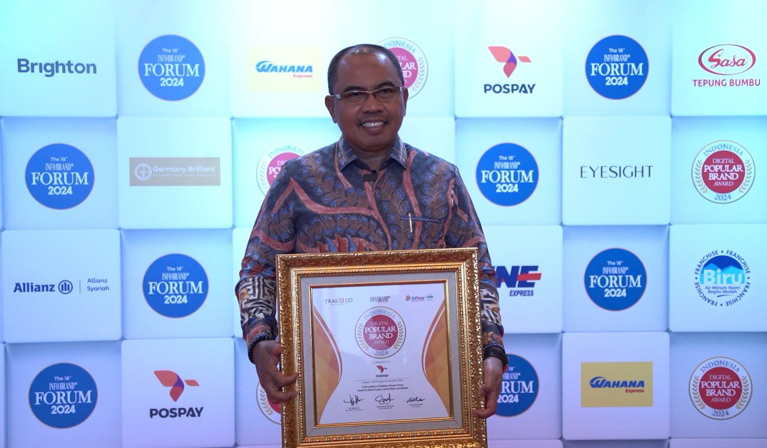 Pos Ind Raih Penghargaan IDPBA 2024, Direktur Jaskeu: Bukti Sukses Bertransformasi