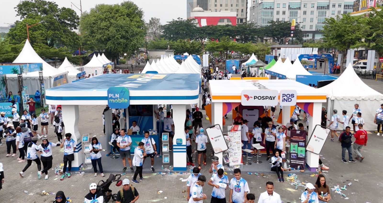 PosIND Kenalkan Aplikasi Pospay dan Prangko Prisma di PLN Mobile Color Run 2024