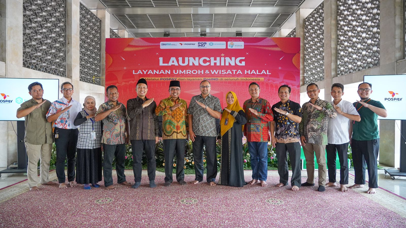 Pos Indonesia dan Treetan Nusantara Network Garap Layanan Umrah dan Wisata Halal