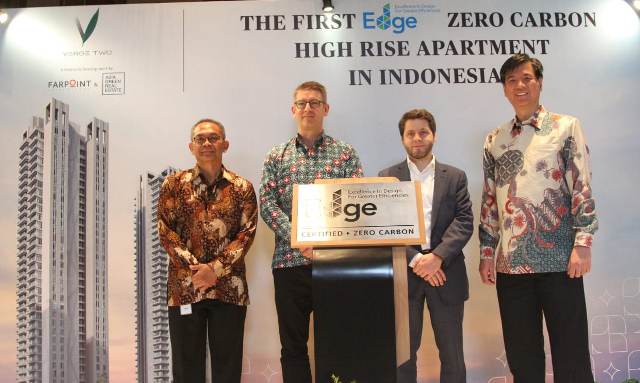 Hunian Tinggi Pertama di Indonesia yang Dapat Sertifikasi <i>Zero Carbon</i>