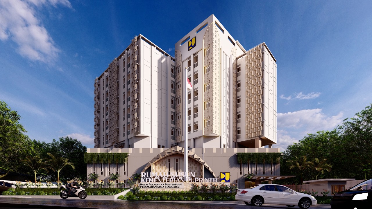 Rusun ASN 8 Lantai di NTB Usung Konsep <i>Green</i> dan <i>Smart Building</i>