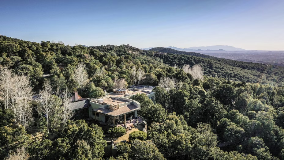 Interior of Gene Hackman's House