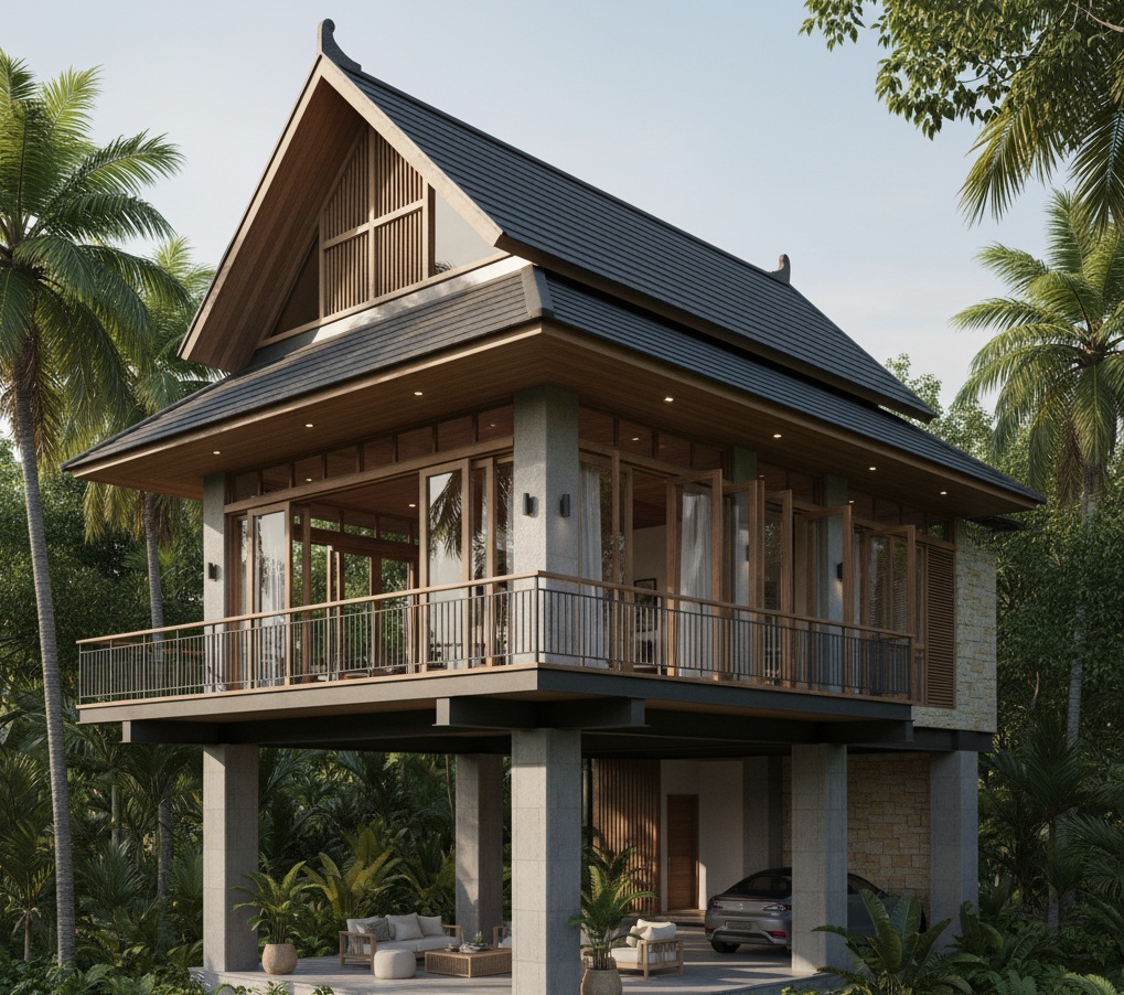 5 Desain Rumah Tropis untuk Iklim Indonesia