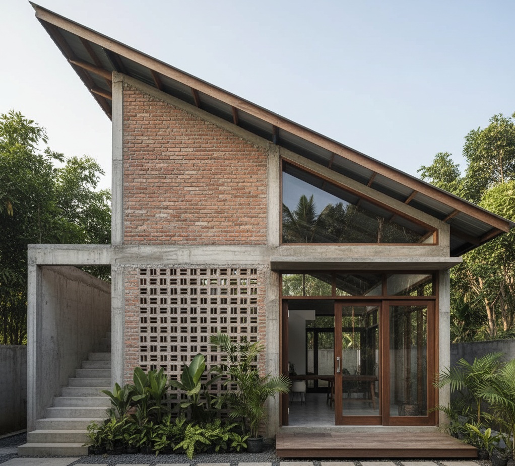 5 Desain Rumah Tropis untuk Iklim Indonesia