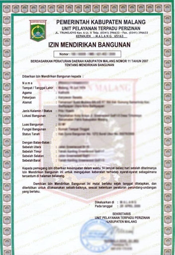 Cara Membedakan Surat IMB Asli atau Palsu