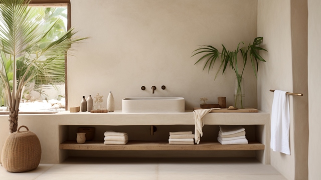 5 Inspirasi Kamar Mandi Semi <i>Outdoor</i> untuk Hunian Tropis yang Nyaman