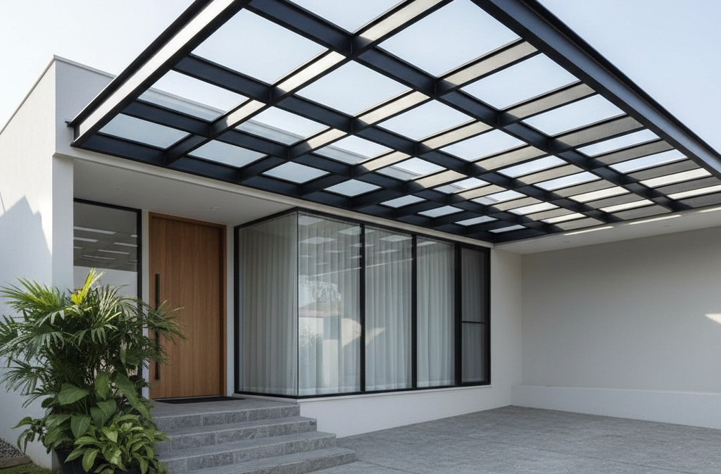 7 Motif Kanopi Baja Ringan untuk Rumah, Fungsional dan Estetik