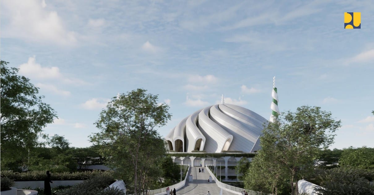 IKN Bakal Punya Masjid, Begini Penampakannya