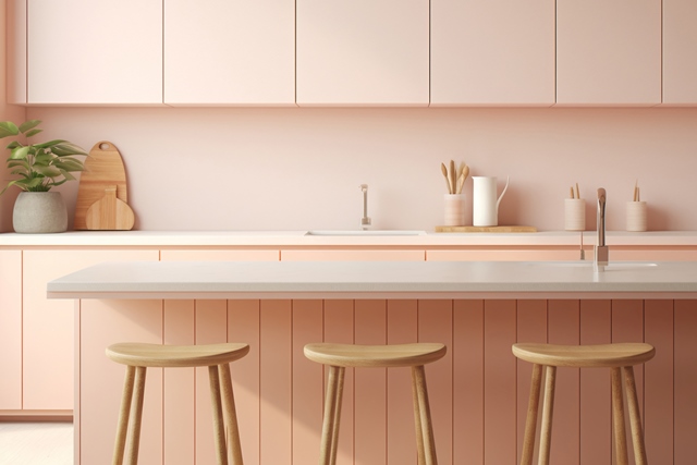 Contoh Desain Dapur dengan Mini Bar