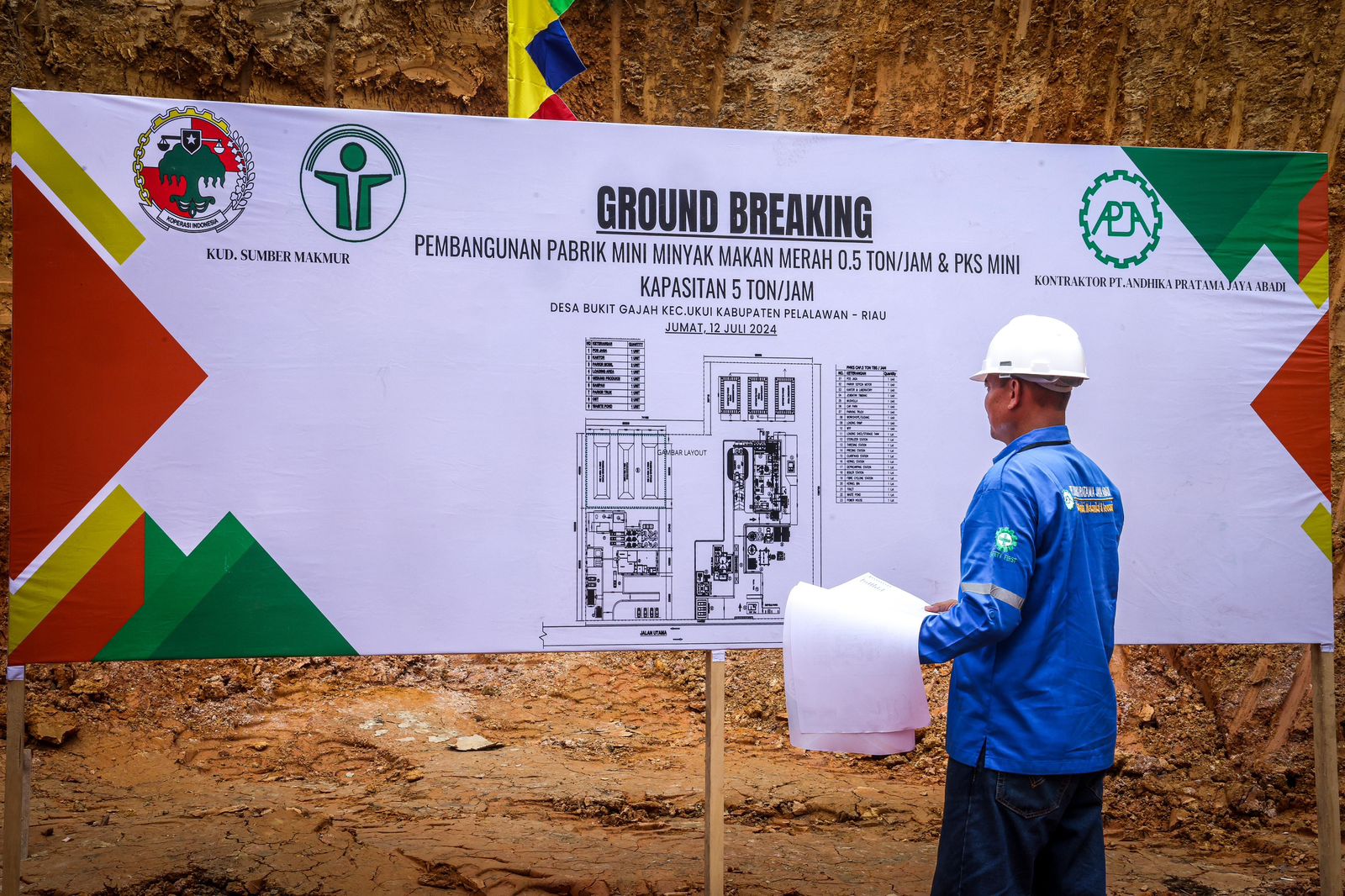 Kemenkop UKM Fasilitasi Pembangunan Pabrik Minyak Makan Merah Secara Mandiri dan Terintegrasi