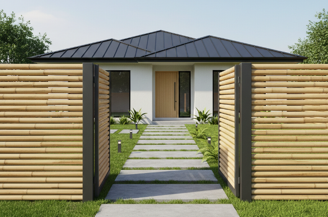 5 Inspirasi Model Pagar Bambu Estetik untuk Hunian