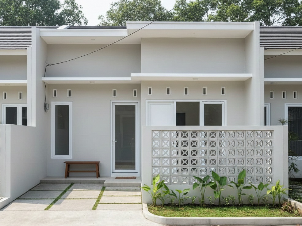 5 Inspirasi Desain Pagar Tembok Tanpa Besi, Aman dan Estetik