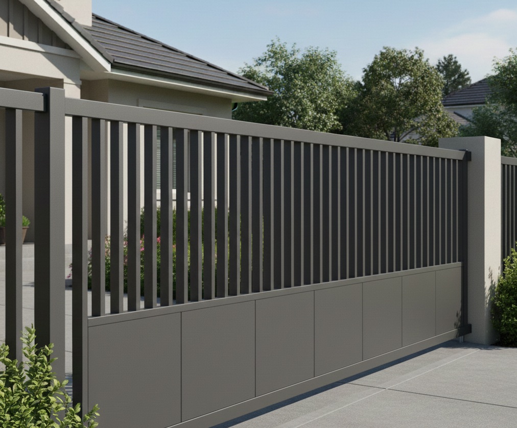 Desain Pagar Besi Tertutup: Aman, Elegan, dan Sulit Dilihat dari Luar