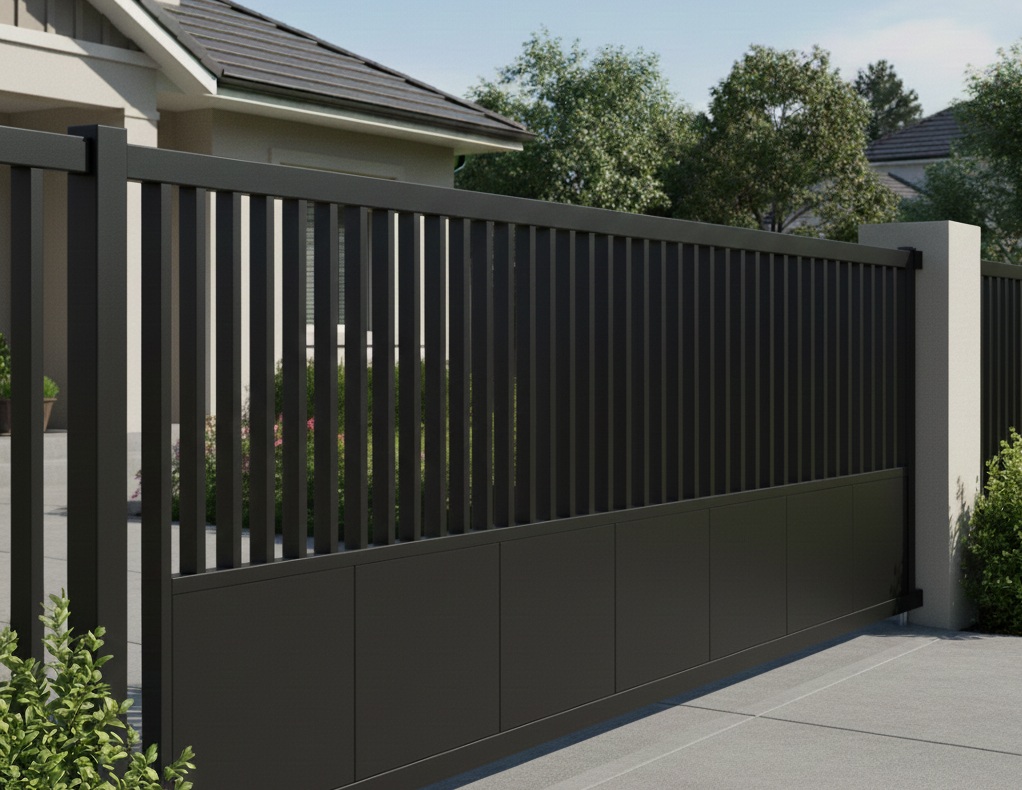 Desain Pagar Besi Tertutup: Aman, Elegan, dan Sulit Dilihat dari Luar