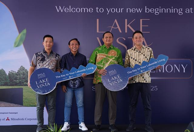 Vasanta Serah Terima Hunian Hijau dengan Desain Modern