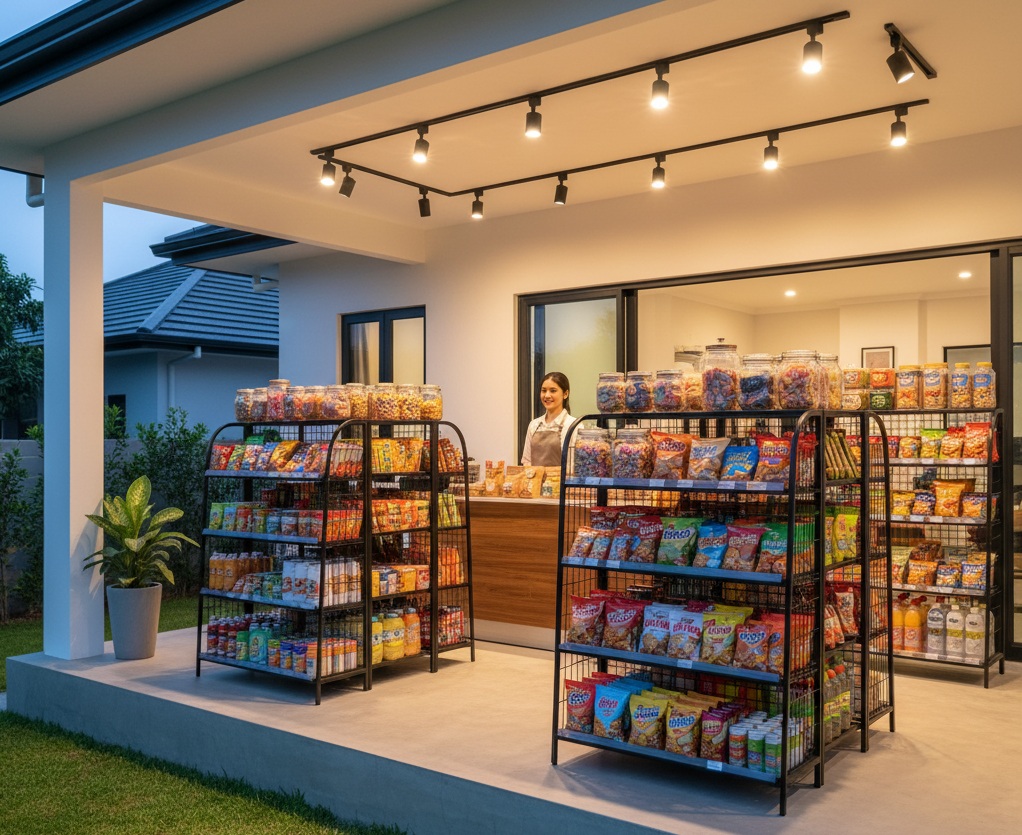 5 Model Warung Kelontong di Teras Rumah, Bisa Kamu Coba