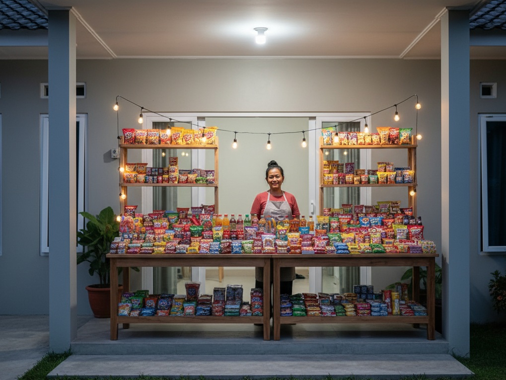 5 Model Warung Kelontong di Teras Rumah, Bisa Kamu Coba