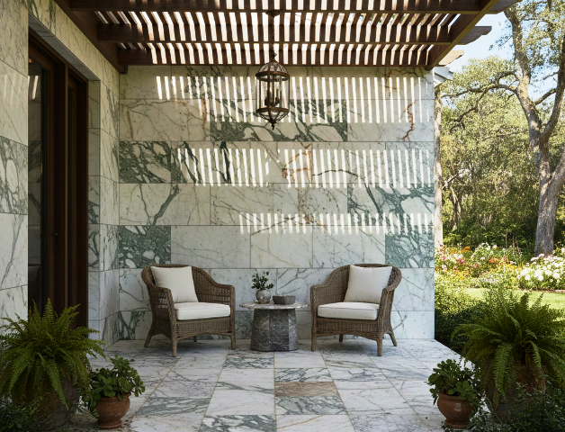 Teras Rumah Terlihat Mewah? Ini 5 Batu Alam Favorit