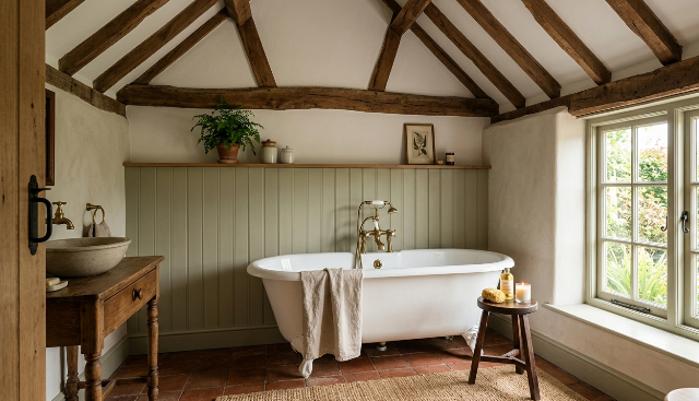 5 Inspirasi Desain Bathtub Kamar Mandi agar Terlihat Lebih Estetis