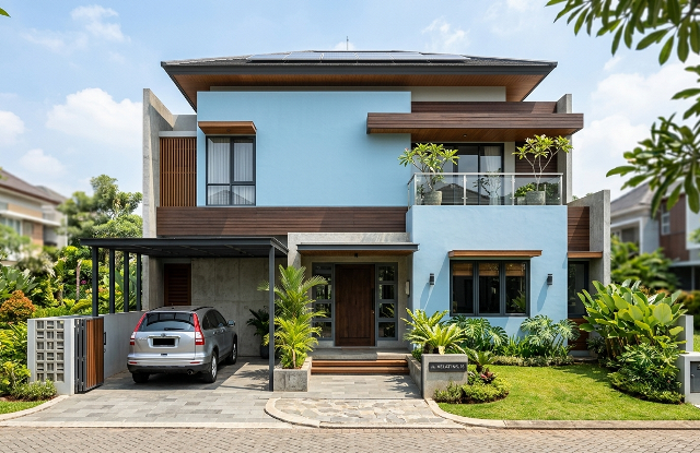 Hindari Gerah, Ini 5 Warna Cat Rumah yang Memantulkan Panas