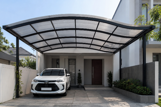 5 Model Carport Mobil Minimalis yang Bikin Tampilan Rumah Makin Modern