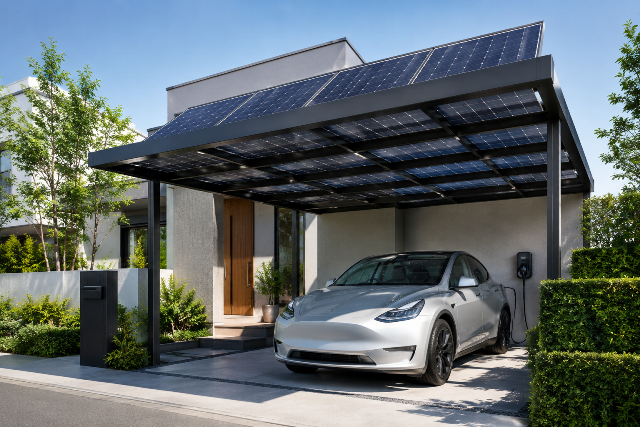 5 Model Carport Mobil Minimalis yang Bikin Tampilan Rumah Makin Modern