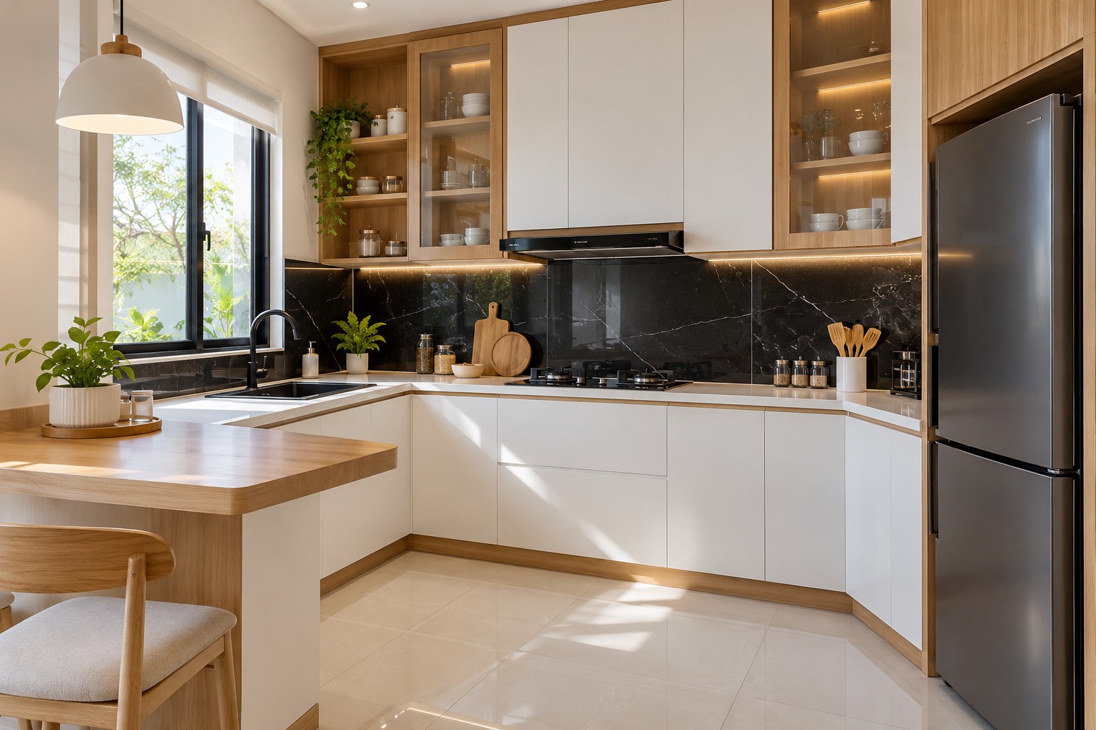 Dapur Warna Kontras-500kb