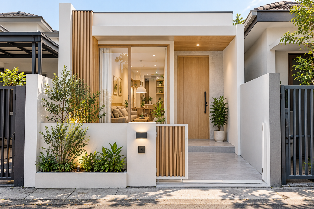 Desain Rumah Sempit Gaya Skandinavia
