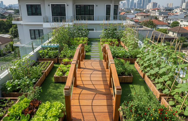 Atap Rumah Jadi Kebun Sayur? Ini 5 Desain <i>Rooftop Garden</i>