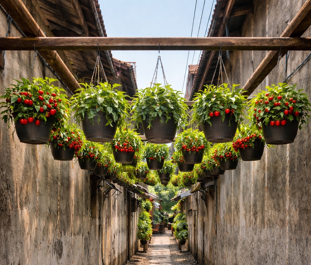 5 Inspirasi Kebun Sayur di Gang Sempit, Tetap Hijau Tanpa Ganggu Akses