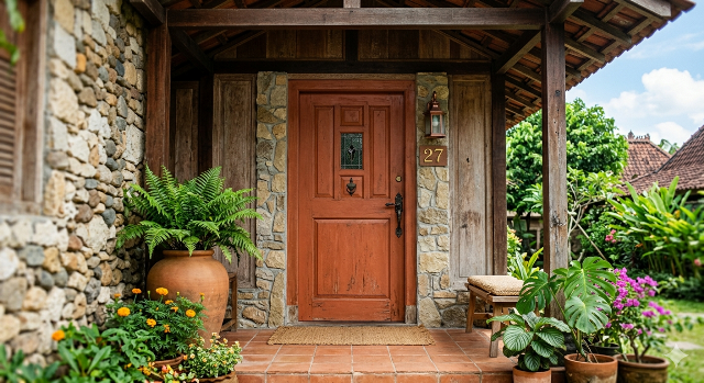 Tren Warna Pintu Rumah 2026, Sentuhan Berani dan Elegan