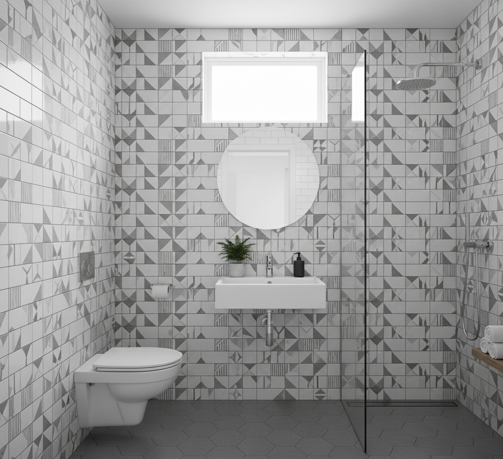 5 Inspirasi Keramik Dinding Kamar Mandi, Cantik dan Awet