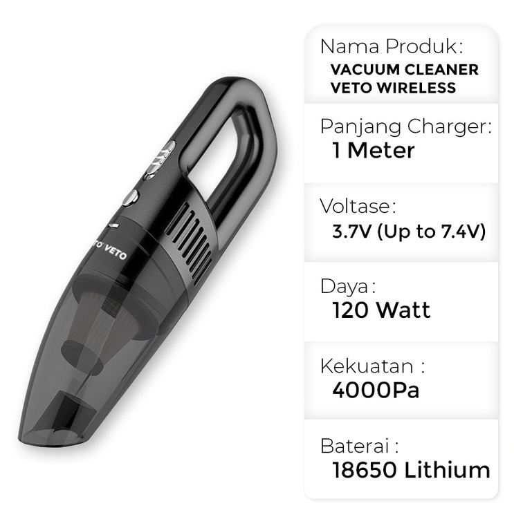 5 Mini Vacuum Cleaner Murah, Praktis untuk Rumah dan Mobil