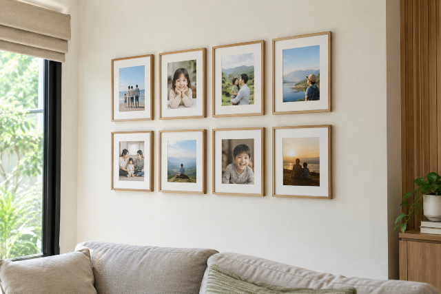 Hiasan dinding galeri foto